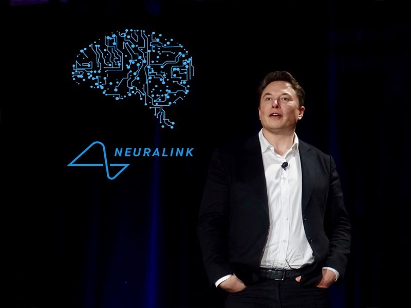 Con chip cấy não người Neuralink của tỉ phú Elon Musk sẽ sớm được thử nghiệm trên người trong năm nay. Ảnh: AFP