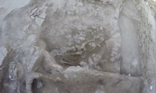 Dấu tích về thảm họa sóng thần thời cổ đại được tìm thấy tại một địa điểm khảo cổ ở Thổ Nhĩ Kỳ. Ảnh: The University of Ankara