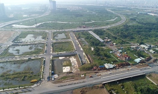 Công ty TNHH đầu tư bất động sản Ngôi Sao Việt thuộc Tập đoàn Tân Hoàng Minh xin rút khỏi thương vụ mua đất Thủ Thiêm. Ảnh: Ngọc Tiến