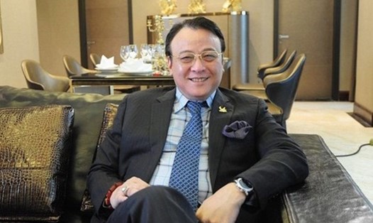 Ông Đỗ Anh Dũng - Chủ tịch Tân Hoàng Minh - với "hài kịch" đấu giá 2,4 tỉ đồng/m2 đất Thủ Thiêm. Ảnh: THM