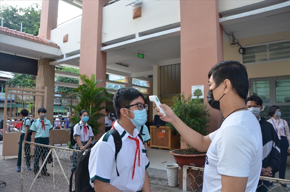 Lãnh đạo Sở Y tế TPHCM cho rằng các trường hoàn toàn có thể mở lại bán trú trong điều kiện đảm bảo an toàn phòng dịch. Ảnh minh hoạ: Huyên Nguyễn