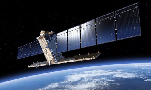 Ảnh minh họa cho thấy vệ tinh của Châu Âu trên quỹ đạo. Ảnh: ESA/ATG medialab