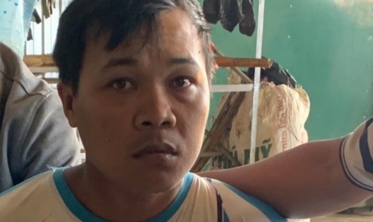 Nguyễn Xuân Vinh - đối tượng giả danh Phó Phòng Cảnh sát giao thông "tống tiền" doanh nghiệp. Ảnh: Công an