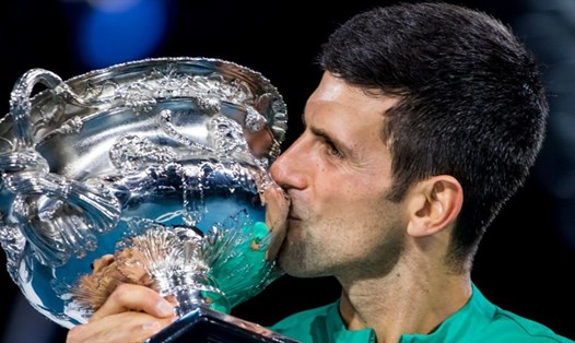 Novak Djokovic đang là đương kim vô địch Australian Open. Ảnh: AO