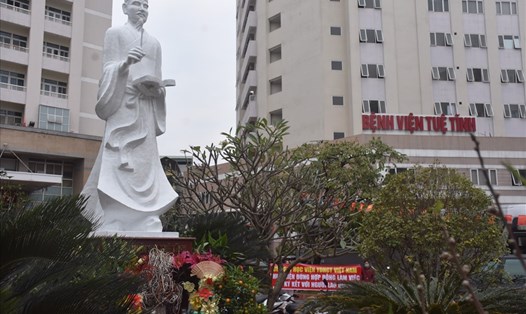 Bệnh viện Tuệ Tĩnh là đơn vị trực thuộc Học viện Y Dược học cổ truyền Việt Nam. Ảnh: Sỹ Công