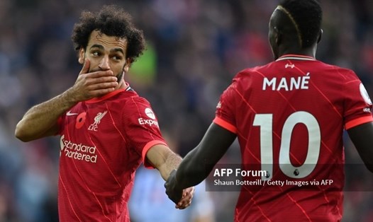Salah và Mane quá quan trọng với Liverpool. Ảnh: AFP
