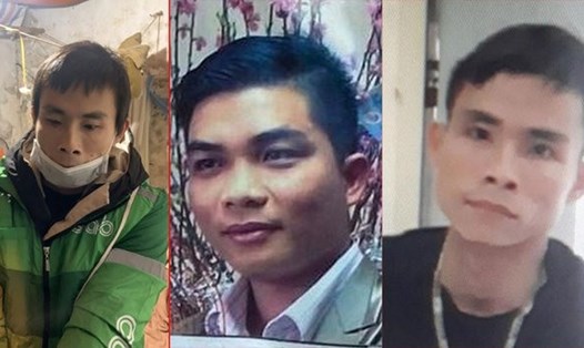 Ba nghi phạm trong vụ cướp tài sản ở quận Hoàng Mai. Ảnh: X.M