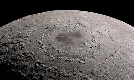 Lớp vỏ của Mặt trăng ban đầu có thể là một đại dương "magma lỏng". Ảnh: NASA Goddard Space Flight Center