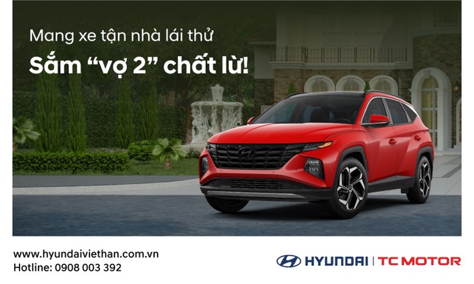 Hyundai Việt Hàn mang đến chương trình “Lái thử xe tận nhà”. Hyundai Việt Hàn mang đến chương trình “Lái thử xe tận nhà”.