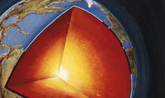Lõi Trái đất đang nguội đi nhanh hơn so với dự kiến. Ảnh: De Agostini Picture Library