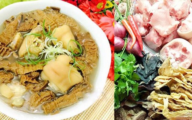 Cách nấu nướng canh măng thô móng giò chuẩn chỉnh vị cho 1 ngày Tết