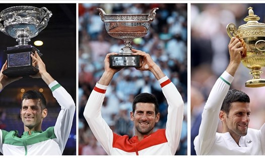 Novak Djokovic có năm 2021 thành công nhưng vây quanh anh trên bảng xếp hạng ATP đều là những tay vợt trẻ. Ảnh: Tennis World