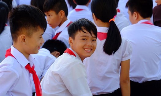 Lịch nghỉ Tết Nguyên đán 2022 của học sinh cả nước. Ảnh: Mỹ Linh (Chụp trước dịch COVID-19)