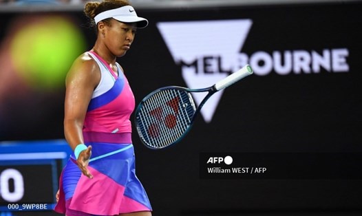 Đương kim vô địch Naomi Osaka đã phải chia tay Australian Open 2022 ngay từ vòng 3. Ảnh: AFP