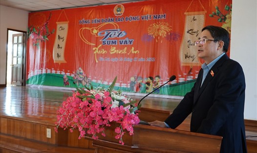 Phó Chủ tịch Quốc hội Nguyễn Đức Hải phát biểu tại chương trình. Ảnh T.T