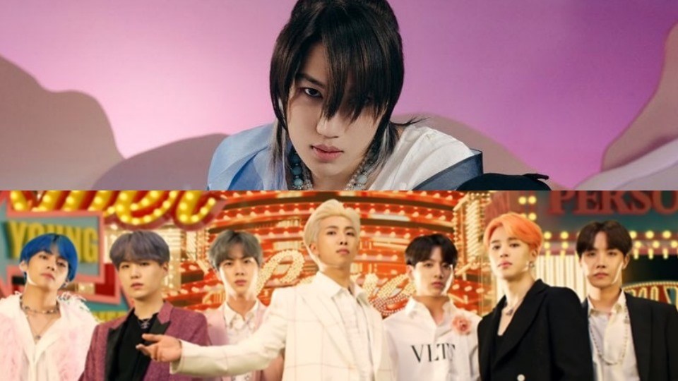 Kai - EXO và BTS đạt thành tích mới trên Rolling Stone. Ảnh: Xinhua, MV. Kai - EXO và BTS đạt thành tích mới trên Rolling Stone. Ảnh: Xinhua, MV.