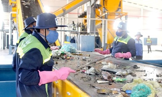 Nhà máy xử lý rác Vĩnh Tân của SZE. Ảnh: Báo Đồng Nai.
