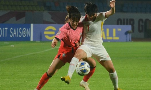Đội tuyển nữ Việt Nam tiếp tục gặp một đối thủ rất mạnh là đội tuyển Nhật Bản. Ảnh: AFC