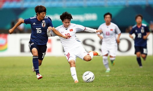 Tuyển nữ Việt Nam sẽ phải hạn chế số bàn thua trước tuyển nữ Nhật Bản. Ảnh: VFF