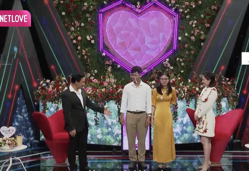 Cặp đôi tại "Bạn muốn hẹn hò". Ảnh: MCV.