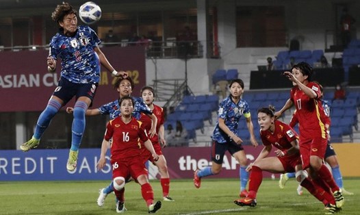 Tuyển nữ Việt Nam vẫn còn nhiều cơ hội để đi tiếp vào tứ kết Asian Cup 2022. Ảnh: AFC