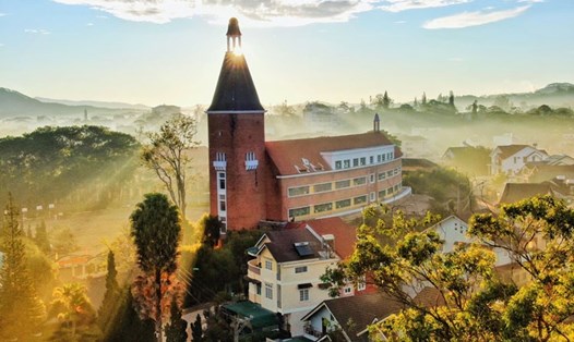 Di tích quốc gia Trường Cao đẳng Sư phạm Đà Lạt. Ảnh: Đỗ Đức Thiệm