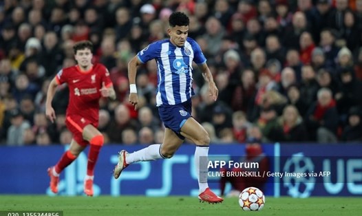 Luis Diaz gây ấn tượng trước Liverpool. Ảnh: AFP