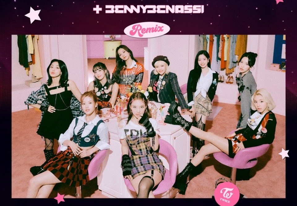 Hit “The Feels” của TWICE sẽ có phiên bản remix. Ảnh: Poster JYP. Hit “The Feels” của TWICE sẽ có phiên bản remix. Ảnh: Poster JYP.