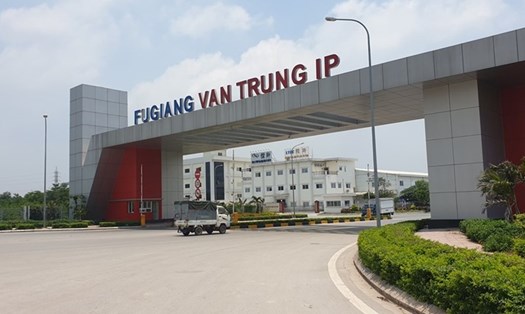 Khu công nghiệp Vân Trung (Việt Yên, Bắc Giang). Ảnh: Trần Tuấn.