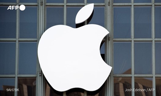 Ngay những ngày đầu năm, Apple đã trở thành công ty đầu tiên đạt giá trị 3 nghìn tỷ USD tại thị trường chứng khoán. Ảnh: AFP
