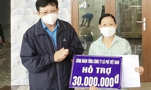 Công đoàn Tổng công ty Cà phê Việt Nam vượt chỉ tiêu về hỗ trợ Mái ấm Công đoàn. Ảnh: CĐN