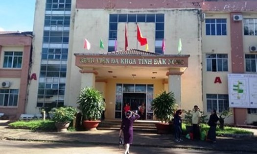 Bệnh viện Đa khoa tỉnh Đắk Nông.