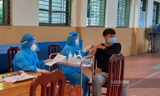 Thái Nguyên triển khai chiến dịch tiêm vaccine cho người dân. Ảnh: Trần Trọng
