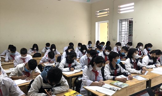 Hà Nội điều chỉnh hình thức tổ chức dạy học tại 4 quận, huyện từ ngày 10.1. Ảnh: Tường Vân.