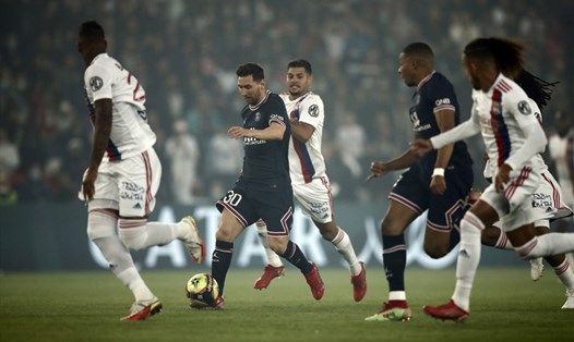 Lyon gặp PSG là một trong những trận đấu lớn vào đêm 9, rạng sáng 10.1. Ảnh: Ligue 1