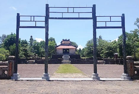 Lăng vua Thiệu Trị. Ảnh: Từ Ân