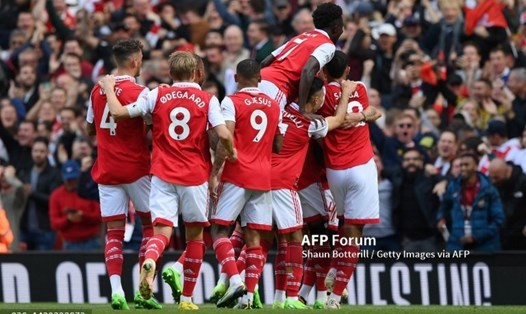 Arsenal giành chiến thắng thuyết phục.  Ảnh: AFP