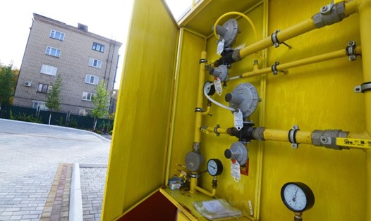 Giá khí đốt ở Châu Âu đã tăng vào đầu năm nay sau khi Nga phát động chiến dịch ở Ukraina vào cuối tháng 2. Ảnh: AFP