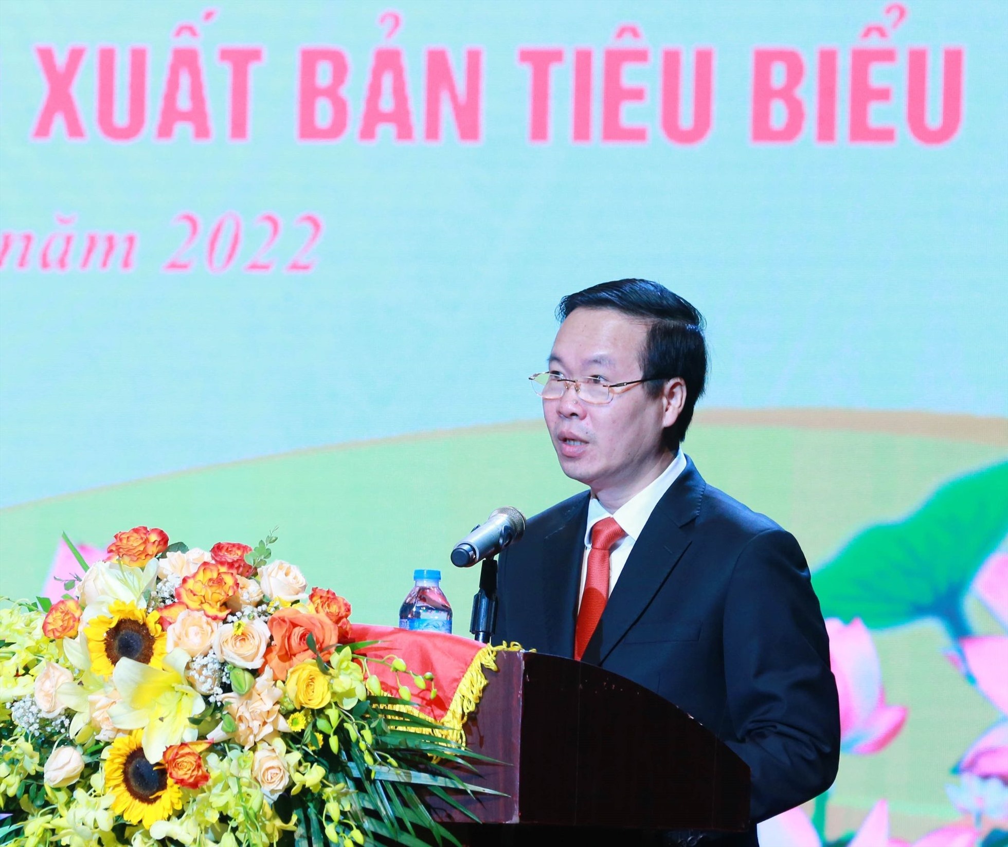 Ủy viên Bộ Chính trị, Thường trực Ban Bí thư Võ Văn Thưởng phát biểu tại lễ kỷ niệm.