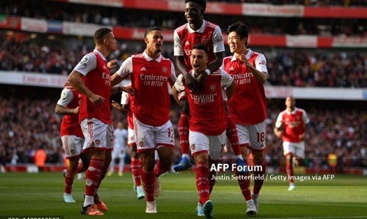Arsenal là ứng viên sáng giá cho chức vô địch Premier League năm nay.  Ảnh: AFP