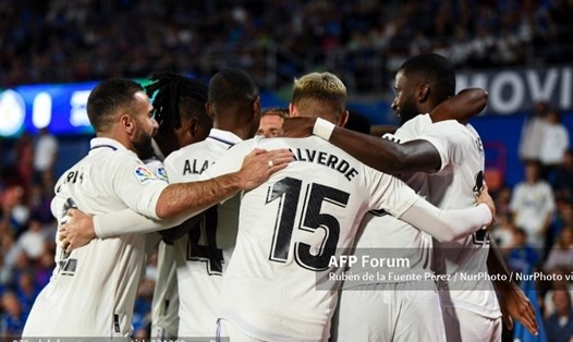 Real Madrid là đội duy nhất trong lịch sử Champions League chưa từng bị loại tại vòng bảng.  Ảnh: AFP