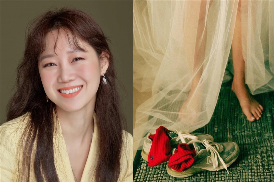 Gong Hyo Jin Đi Giày Thể Thao Trong Lễ Cưới Tại Mỹ