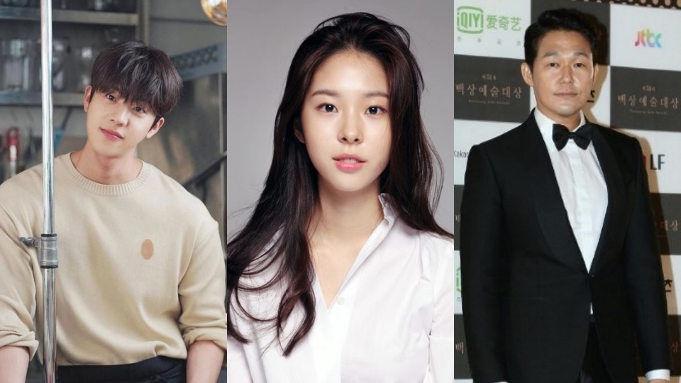 Ba diễn viên phim “Unlock the Boss”. Ảnh: CMH, AFP.