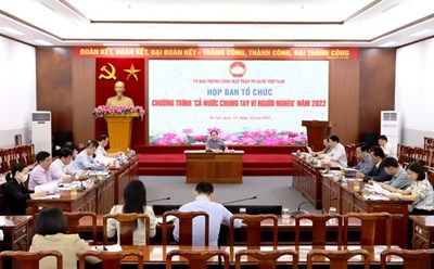Quang cảnh cuộc họp. Ảnh: Phạm Đông