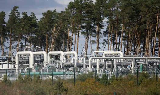 Hệ thống đường ống dẫn khí Nord Stream. Ảnh: AFP