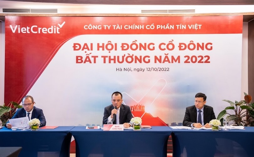 Vietcredit tổ chức Đại hội cổ đông bất thường năm 2022