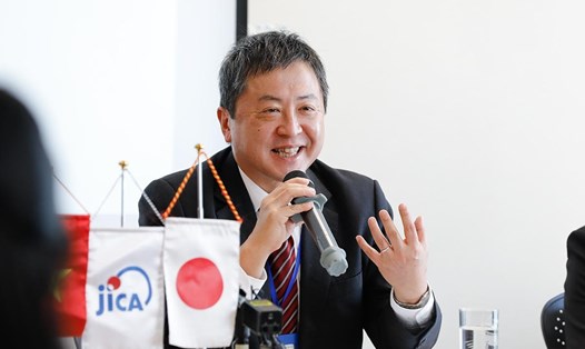 Ông Shimizu Akira, Trưởng Đại diện Văn phòng JICA Việt Nam. Ảnh: JICA