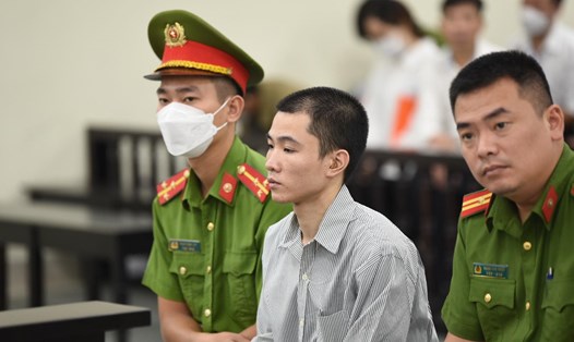 Nguyễn Trung Huyên - kẻ đóng 10 chiếc đinh vào đầu bé gái 3 tuổi, khiến nạn nhân tử vong đã phải nhận mức án cao nhất. Ảnh: V.D