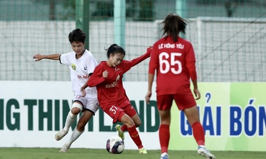 Phong Phú Hà Nam thắng 4-0 trước Hà Nội để lên ngôi vô địch U16 Quốc gia. Ảnh: VFF
