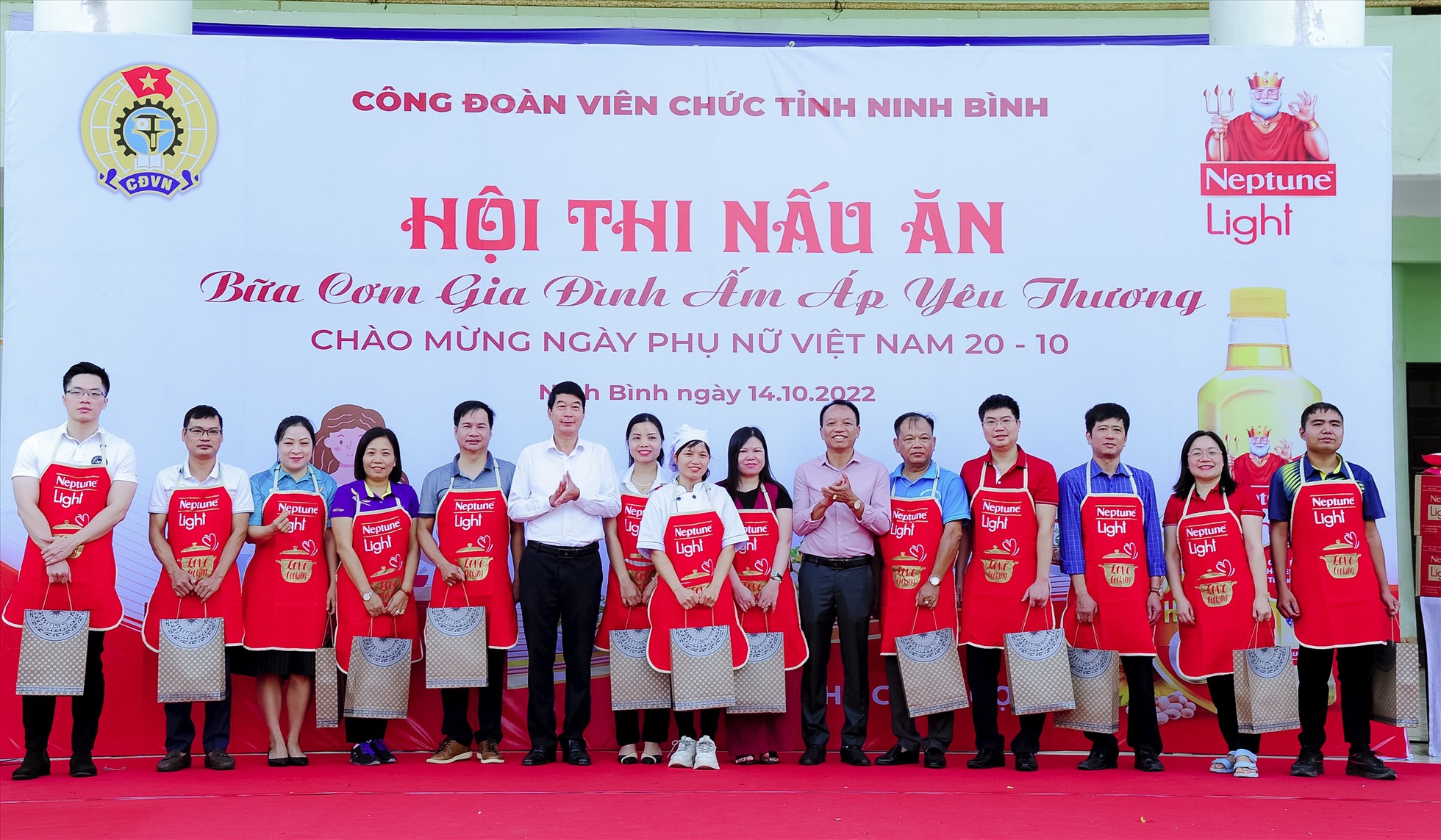 Ninh Bình: 120 cán bộ, đoàn viên tham gia hội thi nấu ăn